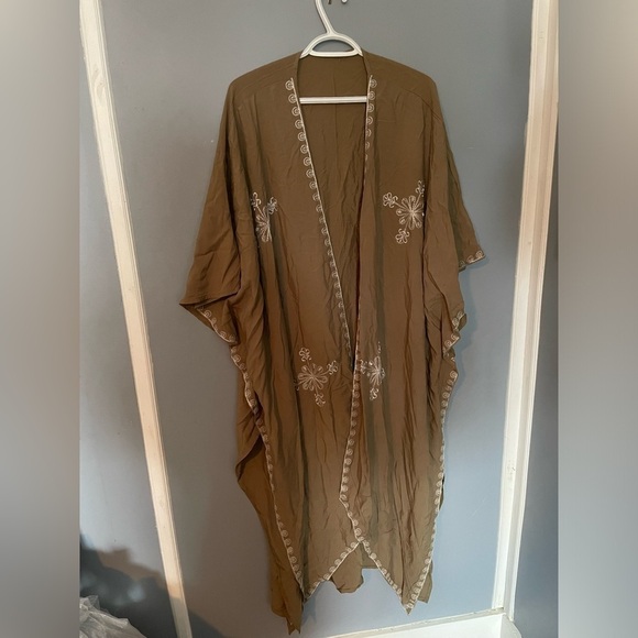 Other - Olive green kimono/beach cover  up